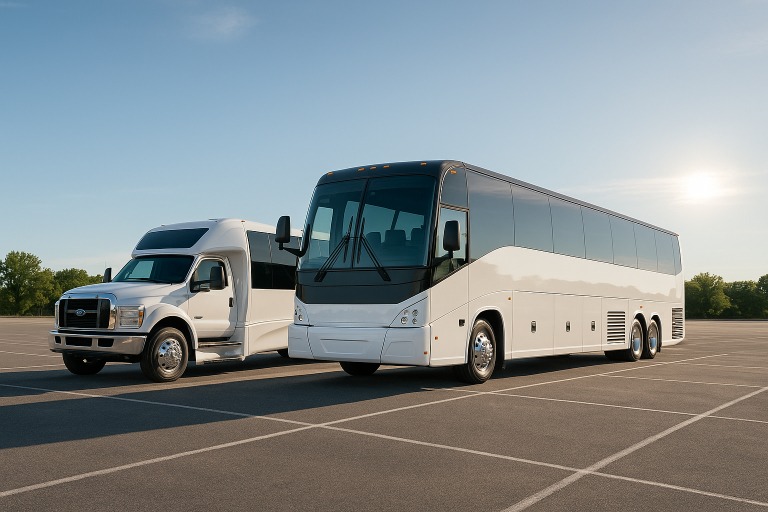 Charter Bus in Saint Paul