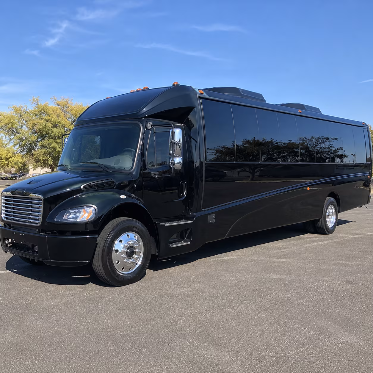 minibuses for cathedral hill and irvine park wedding venues