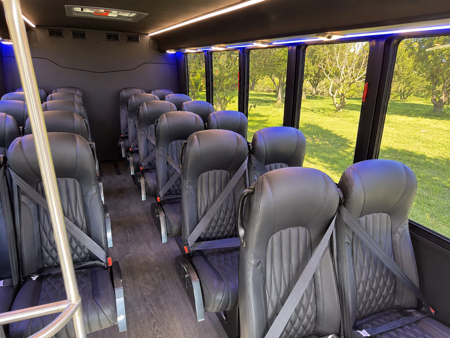 saint paul airport transportation onboard seating